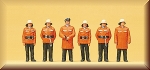 Preiser 10214 Feuerwehrmänner. Schutzanzug - Bild