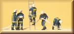 Preiser 10485 Feuerwehrmänner in moderner E - Bild