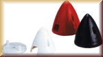 Robbe 133-RED CY SPINNER 64MM ROT - Bild