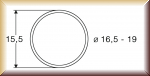 Roco 40072 Haftrings.10Stk.16,5 bis 19mm - Bild