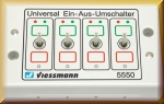 Viessmann 5550 Universal-Ein-Aus-Umschalter - Bild